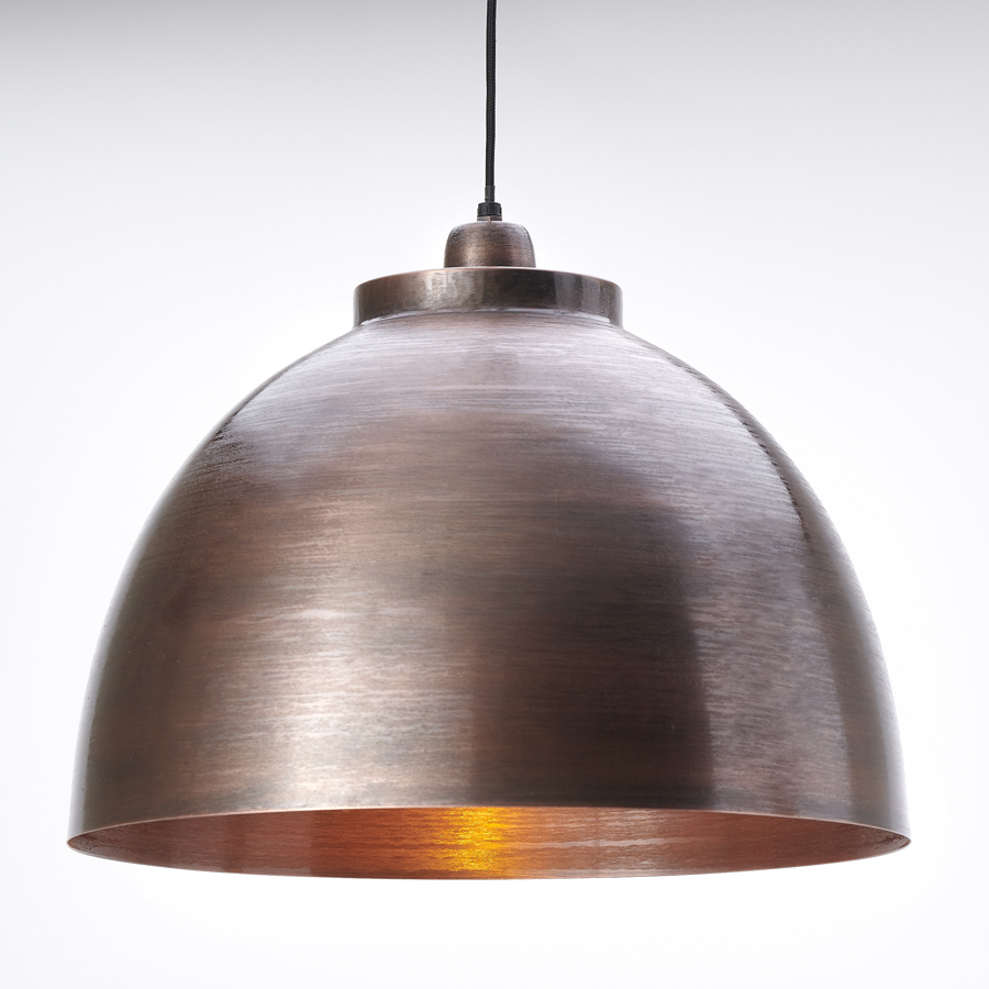 Light & Living Hängeleuchte KYLIE 45x32cm roh antik kupfer