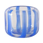 Boltze Windlicht Azul H: 11 cm AZUL in Glas blau/transparent