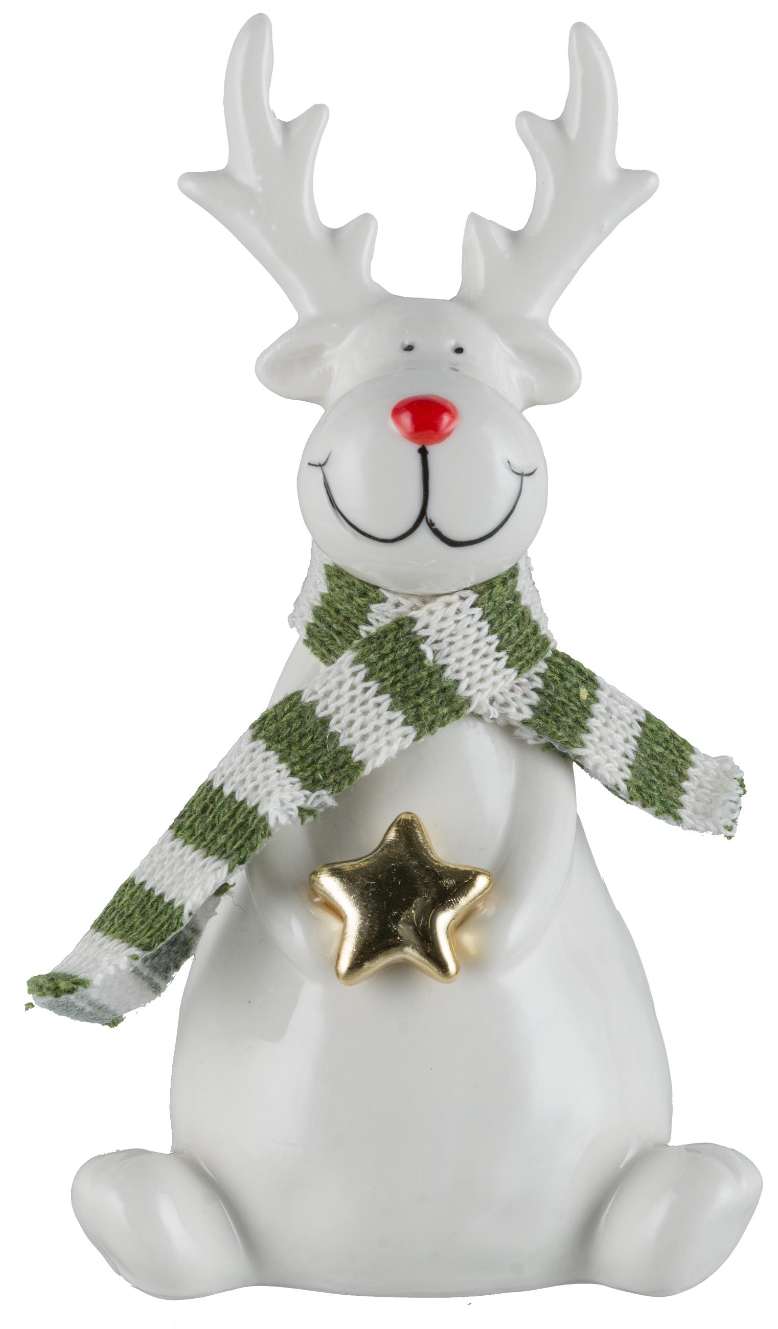 Gasper Porzellan Hirsch BENY in weiß