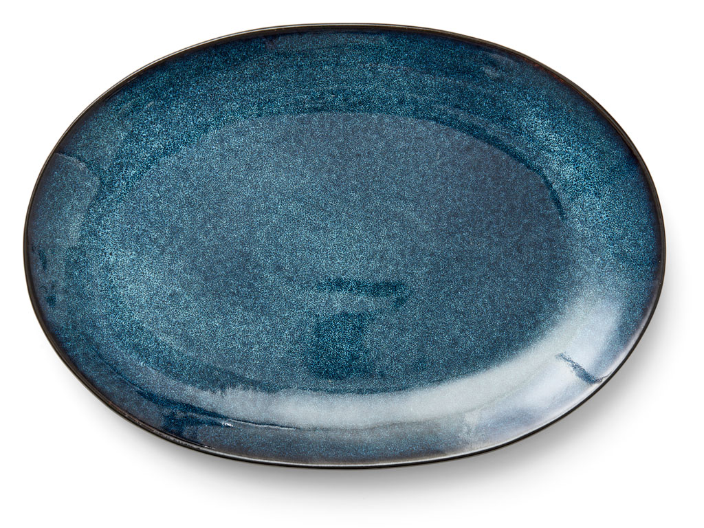 BITZ Platte in Farbe schwarz/dunkelblau BITZ Platte in Farbe schwarz/dunkelblau