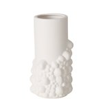 Boltze Vase Bule in Farbe Steingut weiß