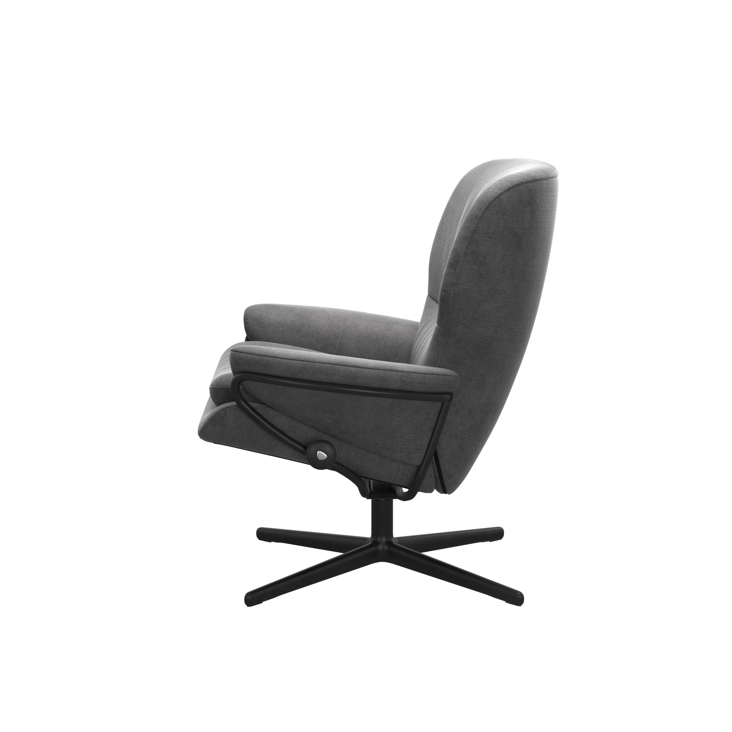 Stressless Sessel Rome Cross (M) in Stoff Magnolia light grey