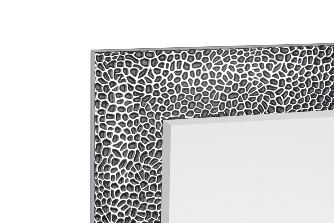 Mirrors & More Spiegel AMY ca. 50x150cm in Farbe Schwarz-Chrom