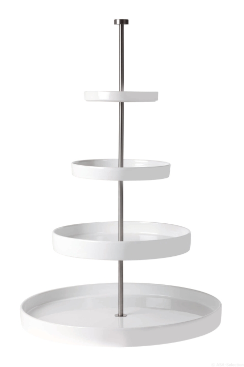ASA Selection Etagere GRANDE in Farbe weiß glänzend