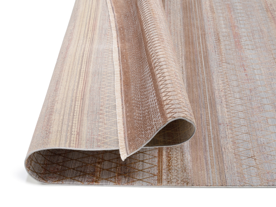 OCI Webteppich ca. 160x230cm in Farbe hellbraun
