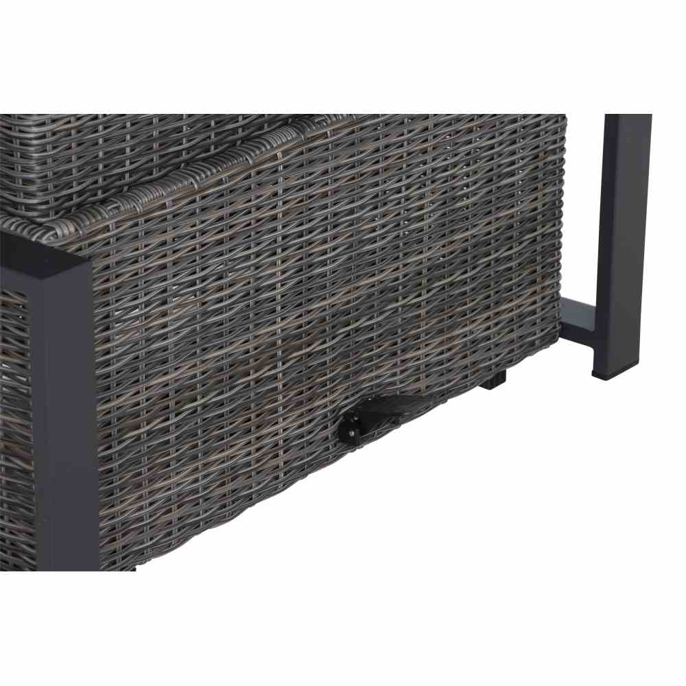 Lift-Couchtisch CORIDO ca. 160 x 90 cm in Gestell Alu matt anthrazit, Schublade, Mobiliar, Architektur, Gebäude