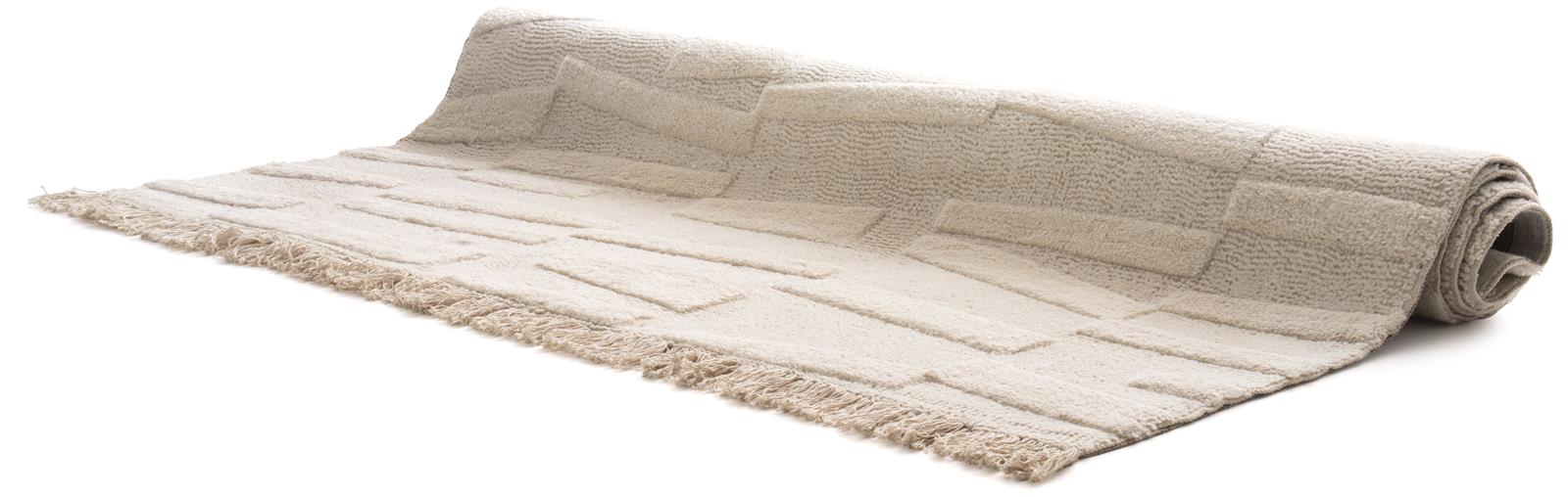 Coco Maison Teppich Brick 51052-BEI 300x400cm