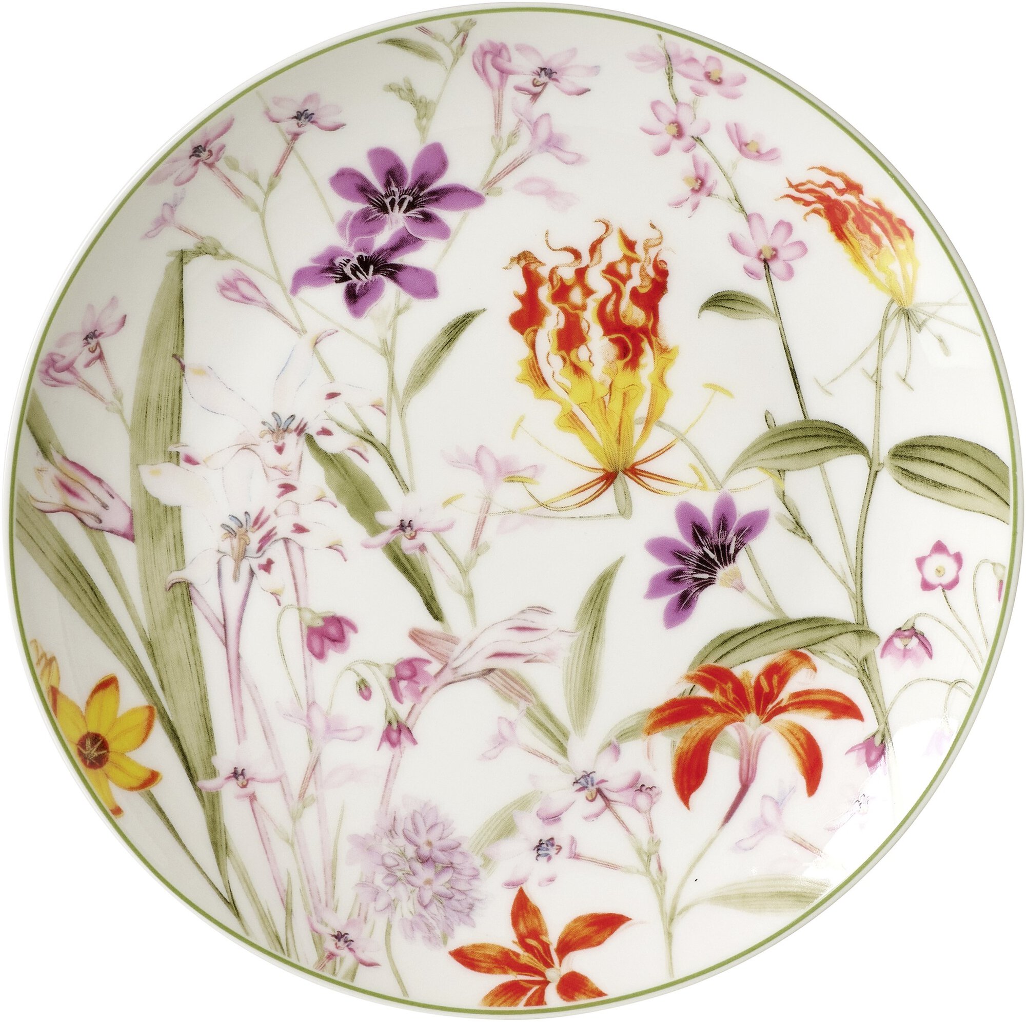 Ritzenhoff & Breker Dessertteller 0cm FLORA aus Porzellan weiß/bunt
