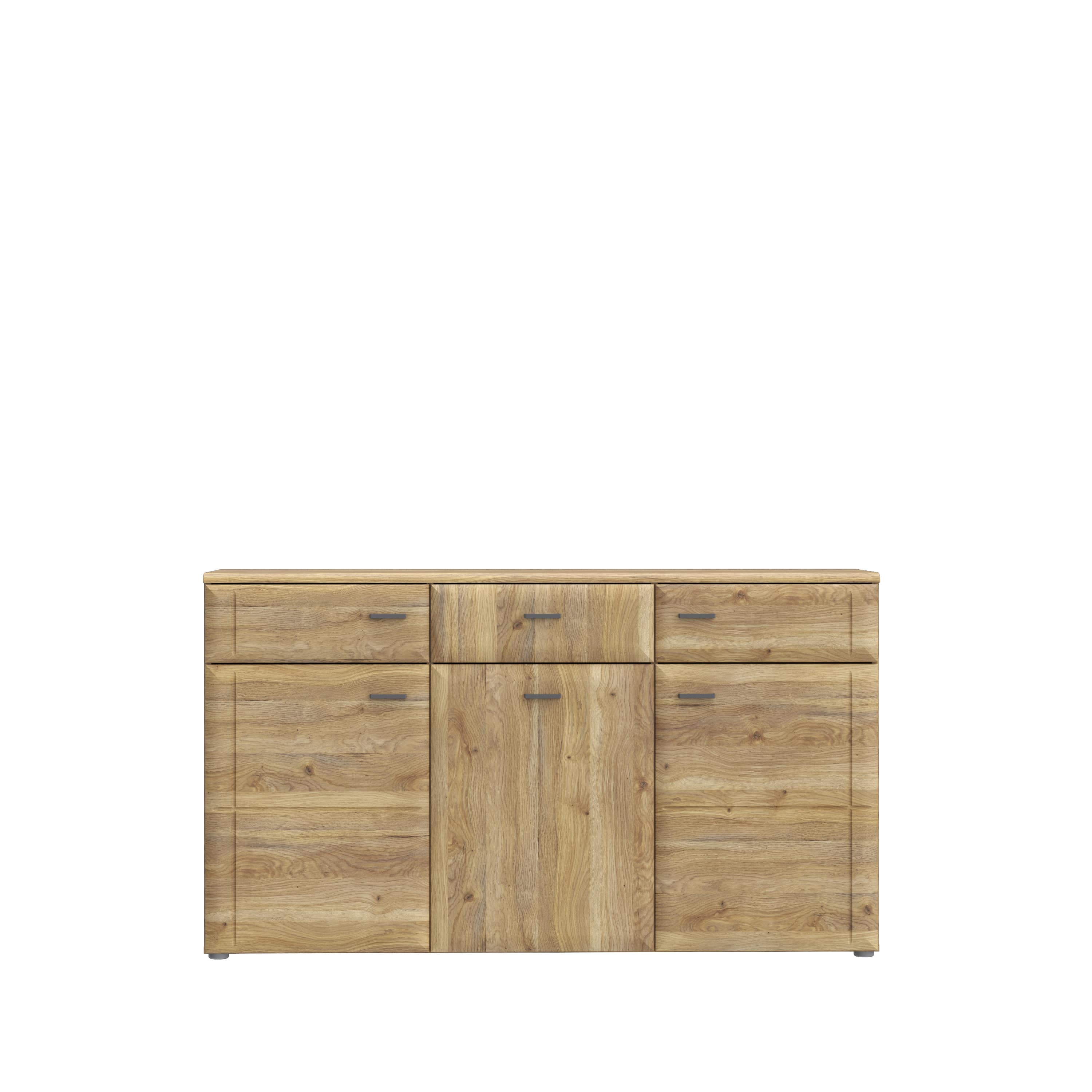 Forte Fabryki Mebli Sideboard AKINORI ca.B150 H86 T42 cm in D108 Novella Eiche