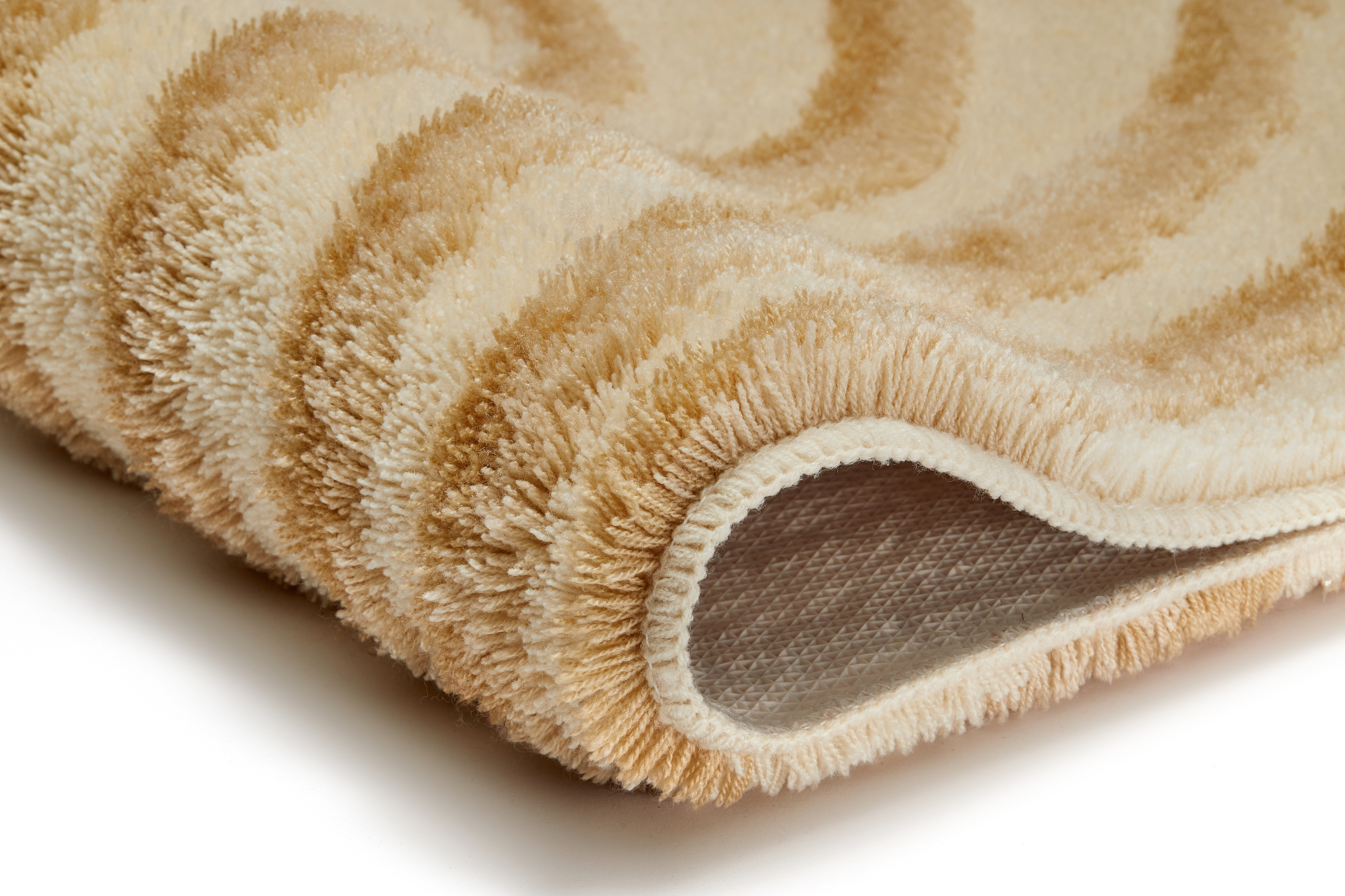 Kleine Wolke Badteppich TERRACE ca. 60x100cm in Farbe Sandbeige