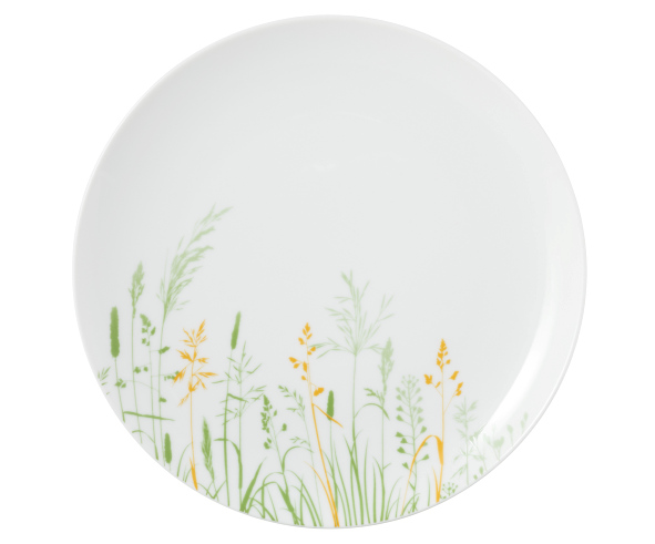 Seltmann Weiden Frühstücksteller rund 22,5cm Liberty 65300 Meadow Grasses green