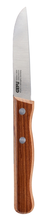 GEFU Gemüsemesser HÜMMEKEN in Farbe silber / braun