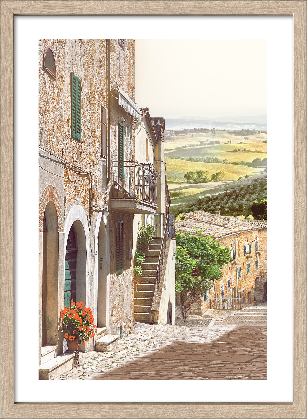 ProArt Framed-Art Scandic Living 55x75cm Mediterranean Place III