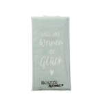 Boltze Taschentücher Glück in Farbe Papier Farbmix