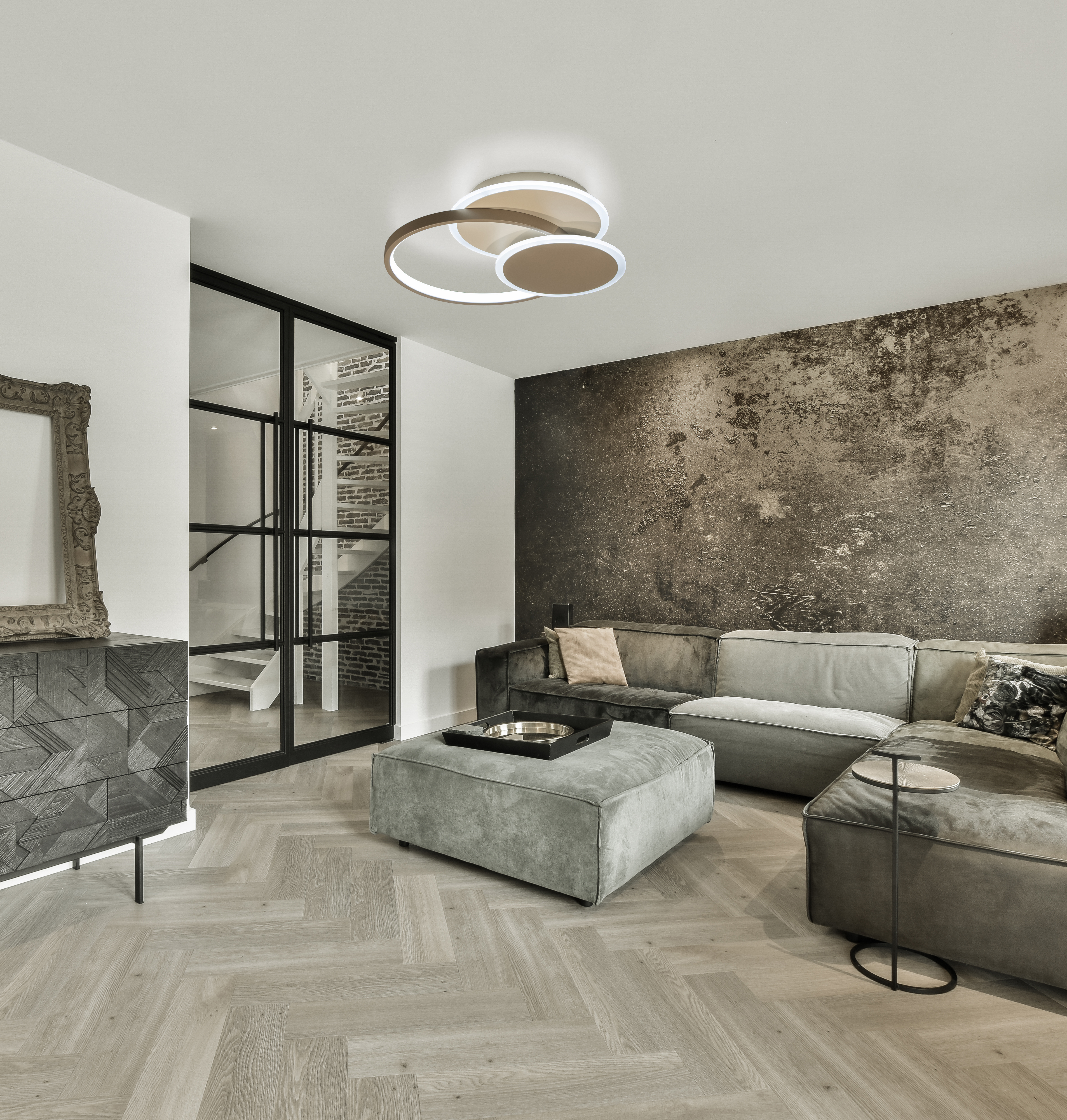 Fischer & Honsel LED-Deckenleuchte TOMO 1-flammig in Farbe Metall dark-greige Fischer & Honsel LED-Deckenleuchte TOMO 1-flammig in Farbe Metall dark-greige