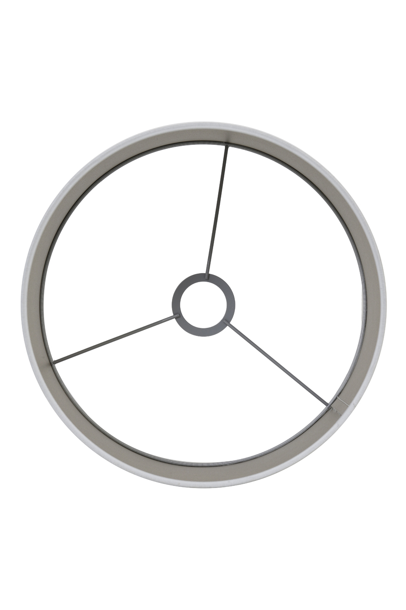 Light & Living Lampenschirm SAVERNA 35-35-30cm,Zylinder hell grau