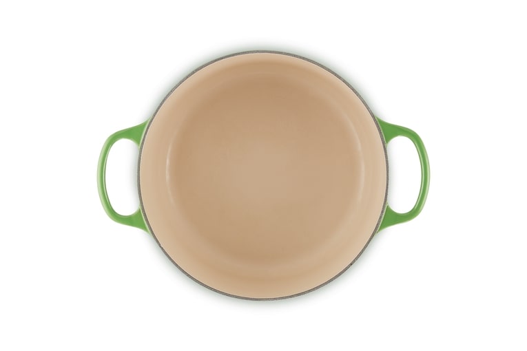 Le Creuset Bräter Sig 24cm SIG in Farbe Bamboo Green Le Creuset Bräter Sig 24cm Bamboo Green Rund