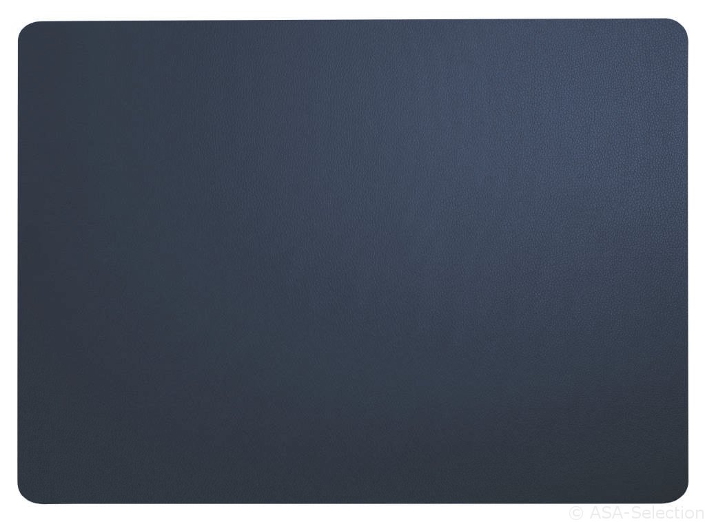 ASA Selection Tischset Leather Optic in Farbe blau ASA Selection Tischset Leather Optic in Farbe blau