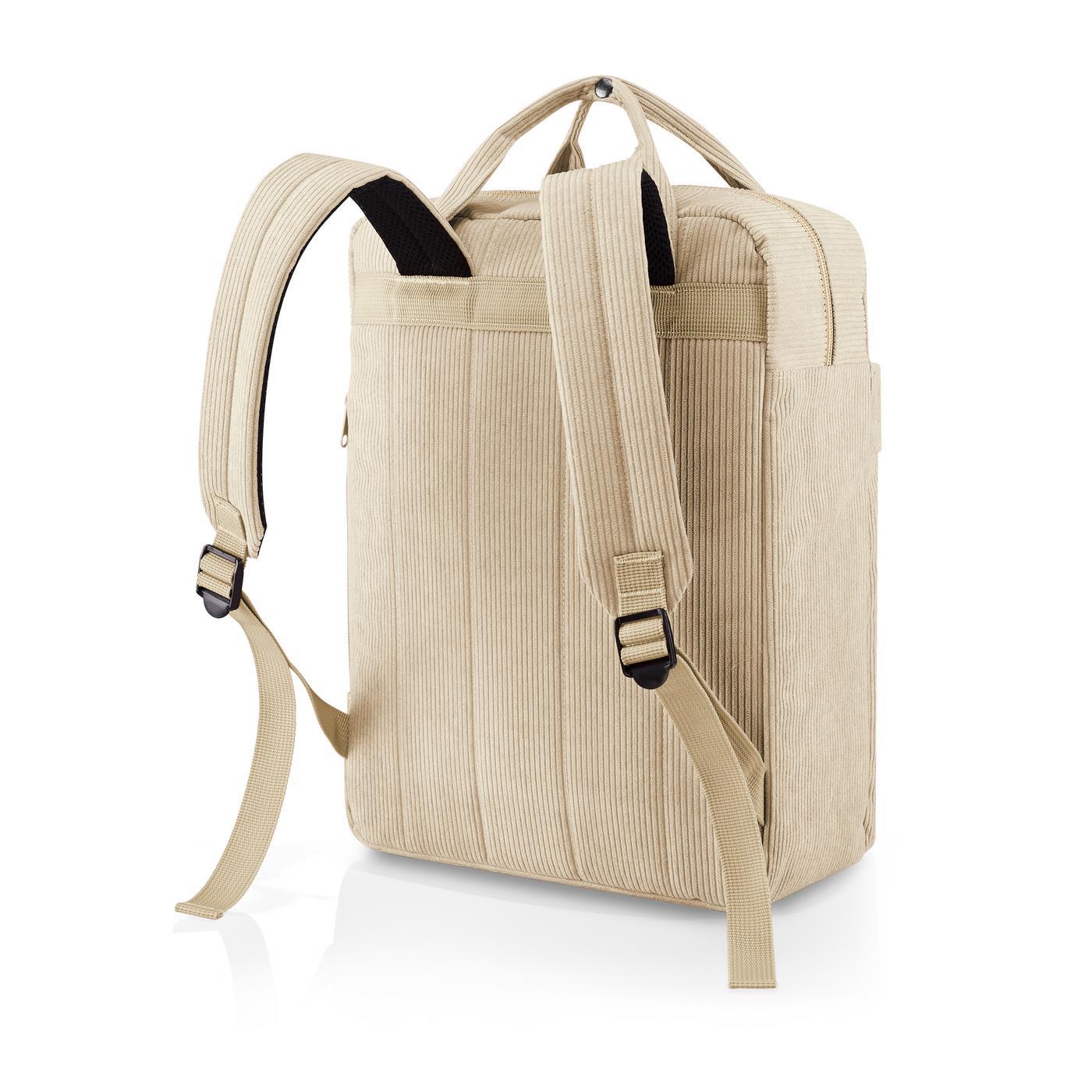 Reisenthel ALLDAY BACKPACK M in Farbe cord sand