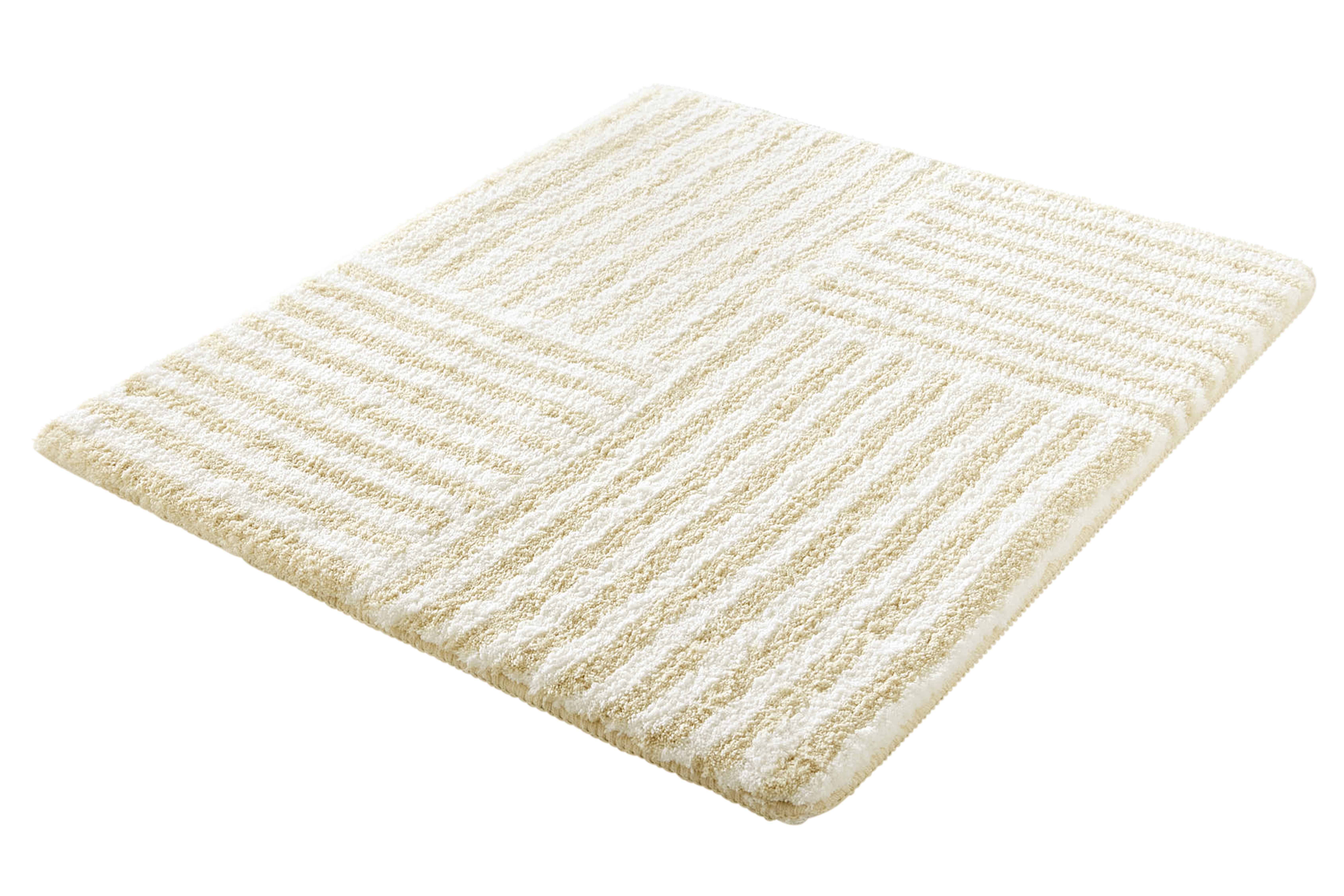 Kleine Wolke Badteppich CHELSEA ca. 55x65cm in Farbe Sandbeige