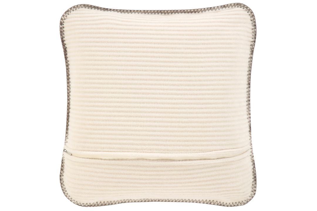 Biederlack Kissenhülle 50x50cm KISSEN ca. 50x50cm in Fb. Feel Cord Light, Kissen, Kissenbezug, Stoffkissen, Kordelstich, Beige
