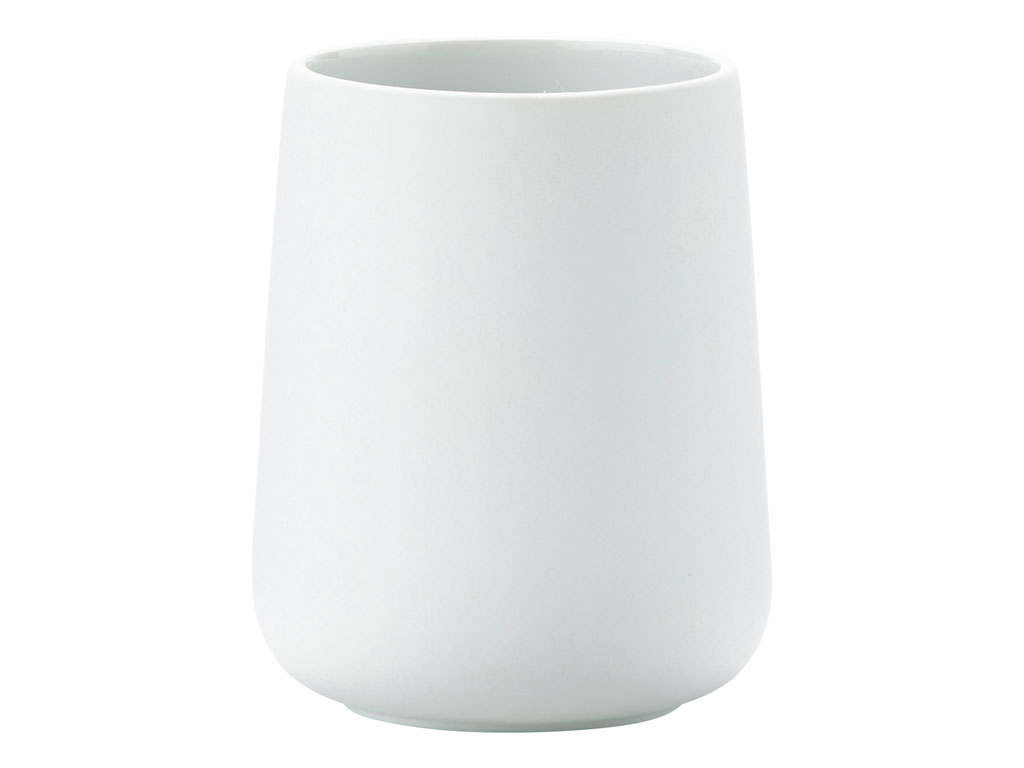 Zone Denmark Zahnbürstenbecher 8 cm in Farbe white