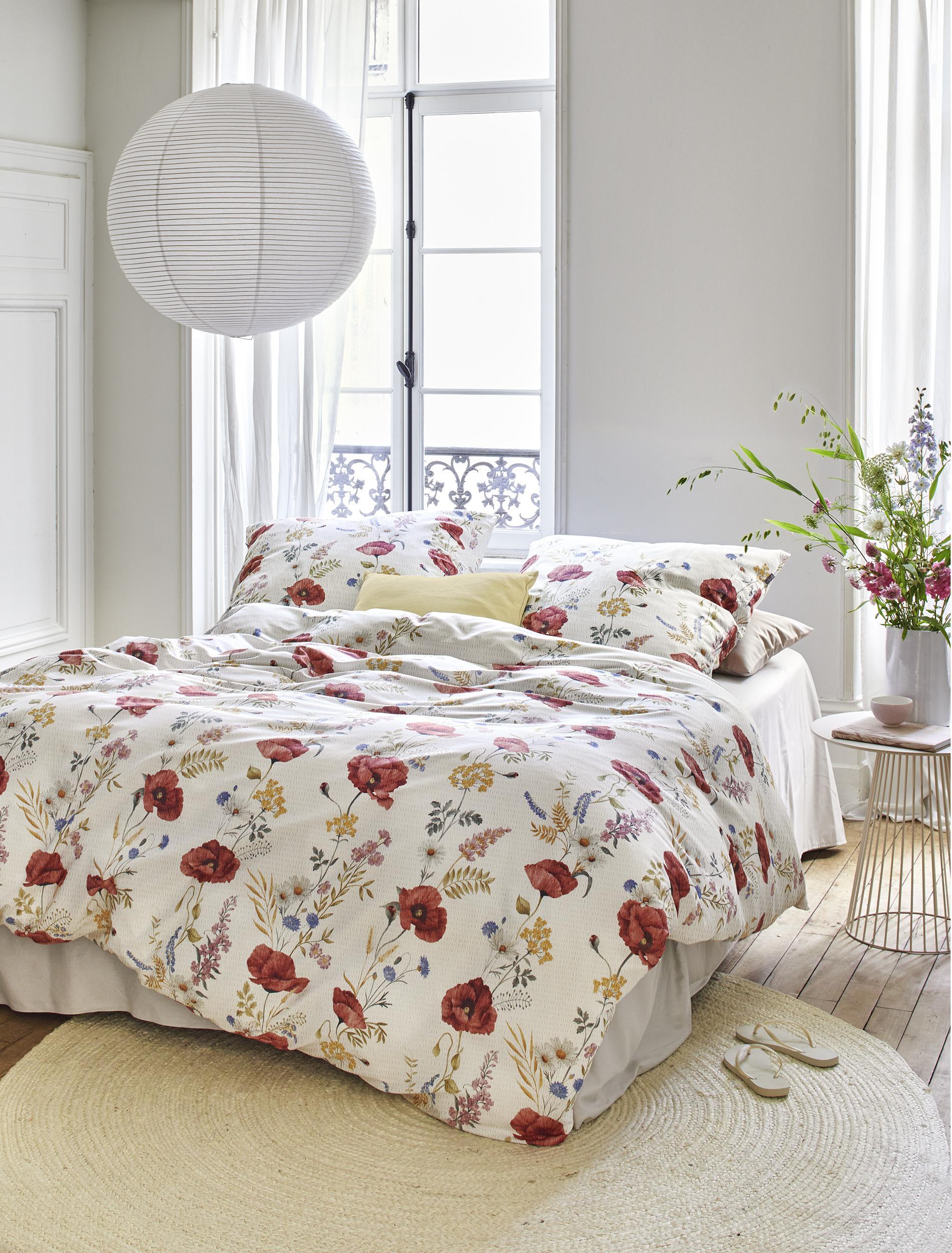 Irisette Bettwäsche EASY ca. 155x220 cm in Farbe rot