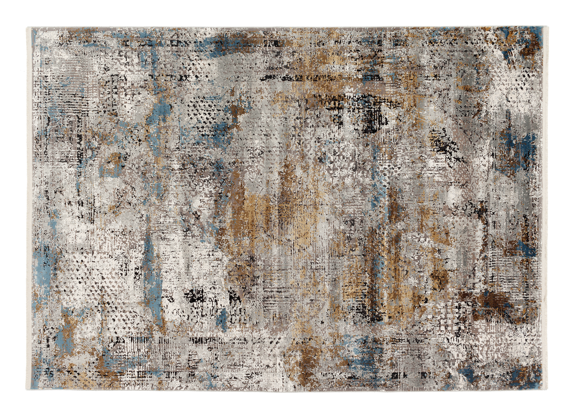 OCI Designer Teppich ca. 140x200cm in Farbe grau-multicolor