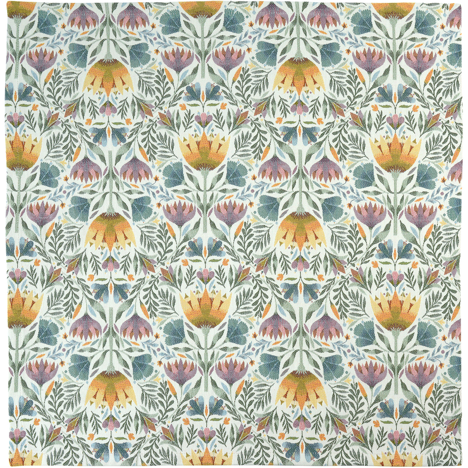 Sander Tischdecke NOVELLA ca. 85x85cm in Farbe yellow/multi colour