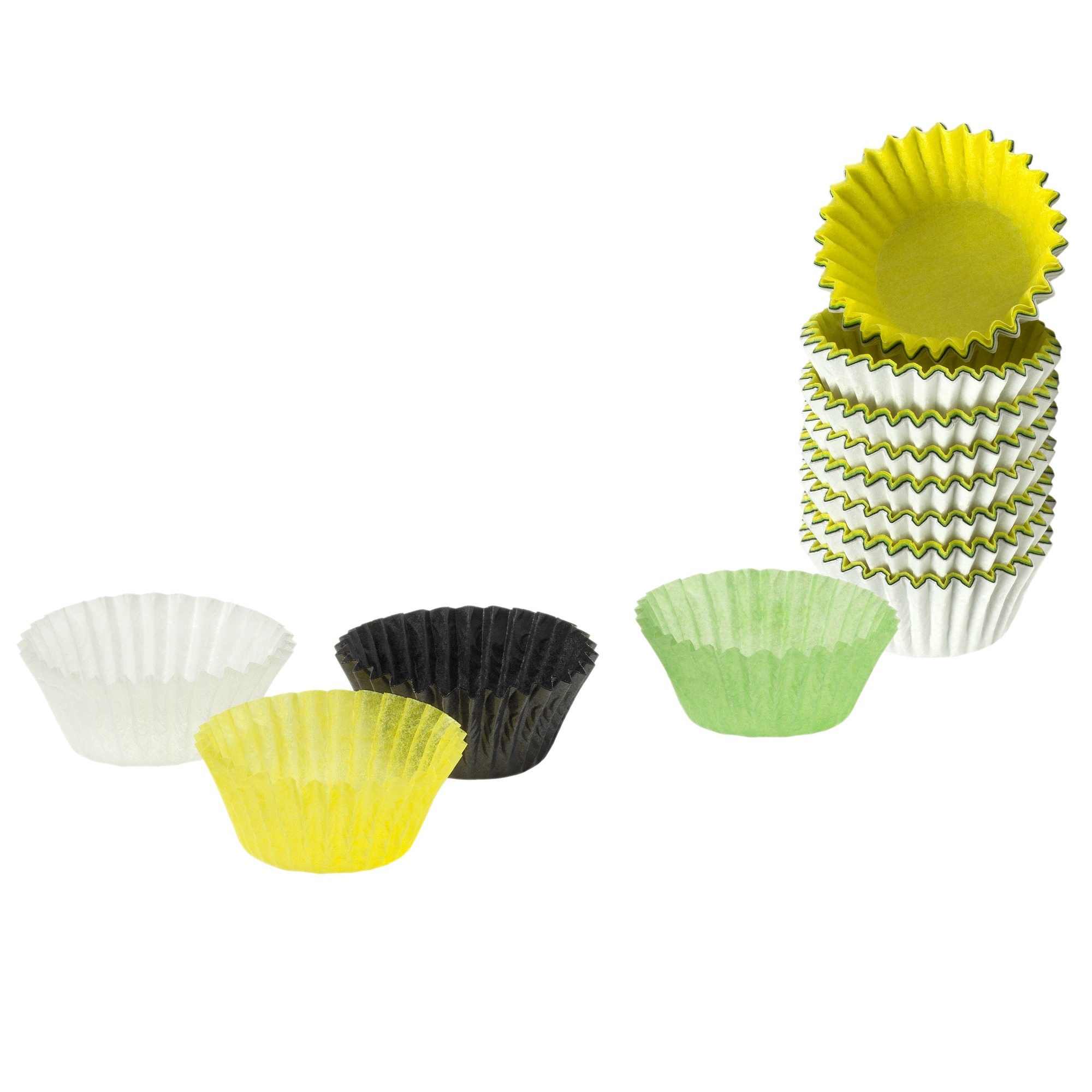 Kaiser Papier-Pralinenförmchen-Set Ø 7 cm in bunt/weiß/grün/braun/gelb Kaiser Papier-Pralinenförmchen-Set Ø 7 cm in bunt/weiß/grün/braun/gelb
