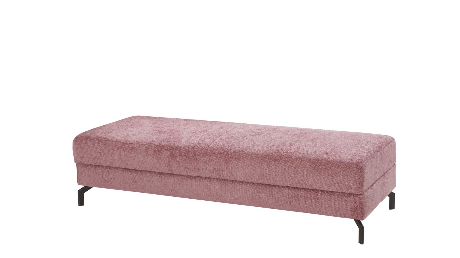 Polsterliege HAPPY ca. 80x200cm in Stoff Bendix flamingo