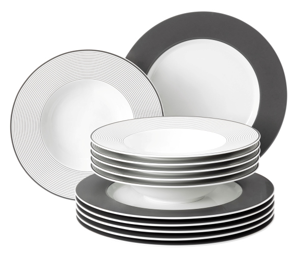 Seltmann Weiden Tafelservice 12-teilig NL No Limits 65006 Moments Seltmann Weiden Tafelservice 12-teilig NL No Limits 65006 Moments