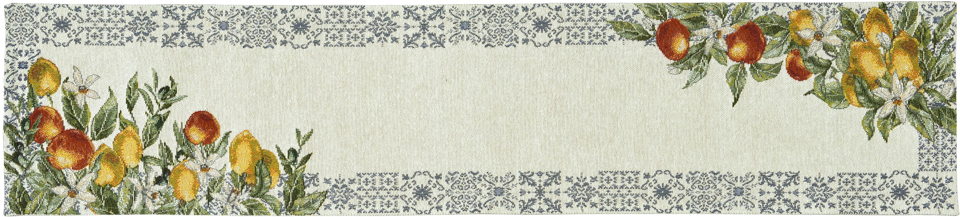 Sander Tischband MEDITERRANEAN ca. 20x96cm in Farbe original Sander Tischband MEDITERRANEAN ca. 20x96cm in Farbe original, Dekoration für Zuhause, Teppich, Muster