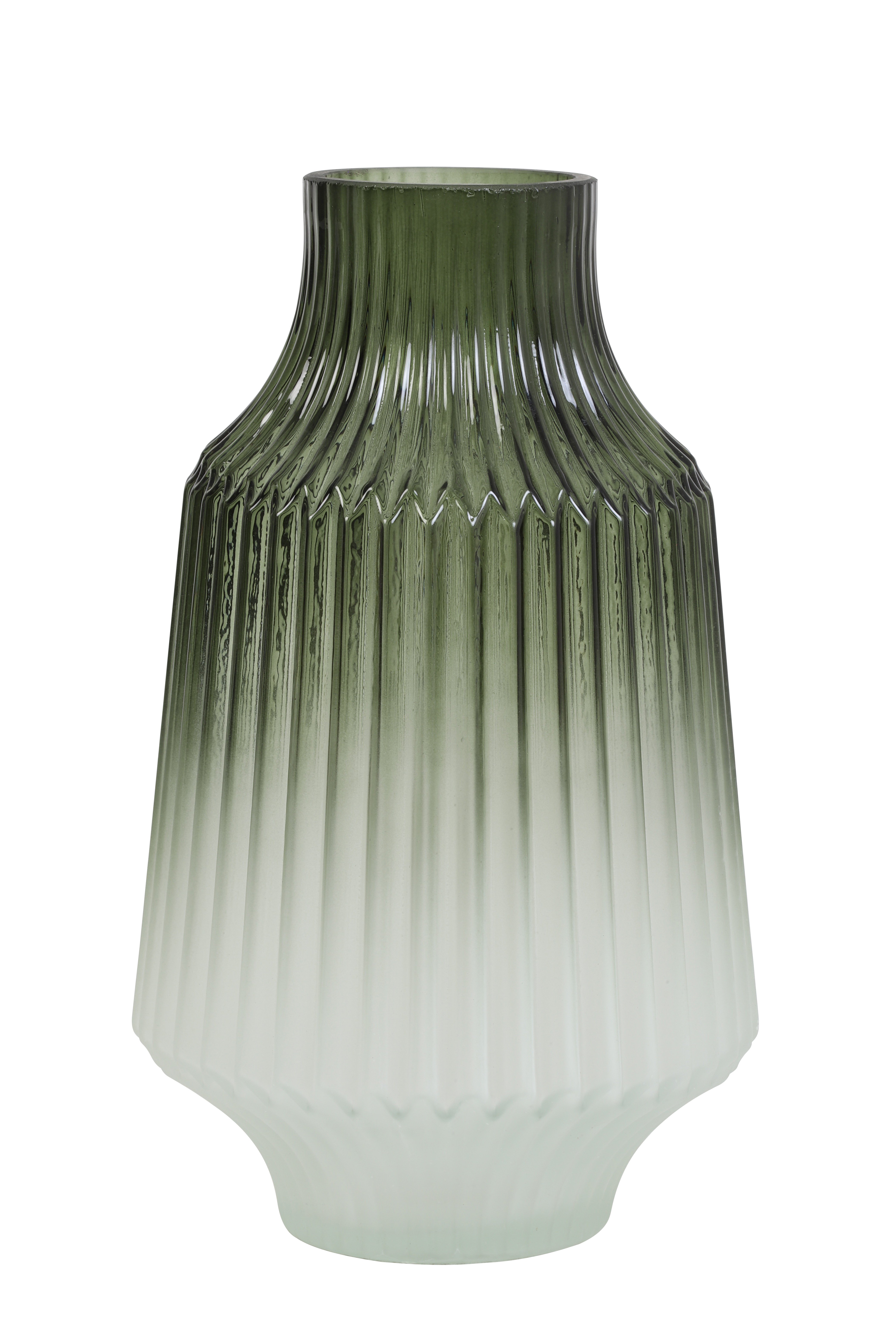 Light & Living Vase Tolby in Glas Grün