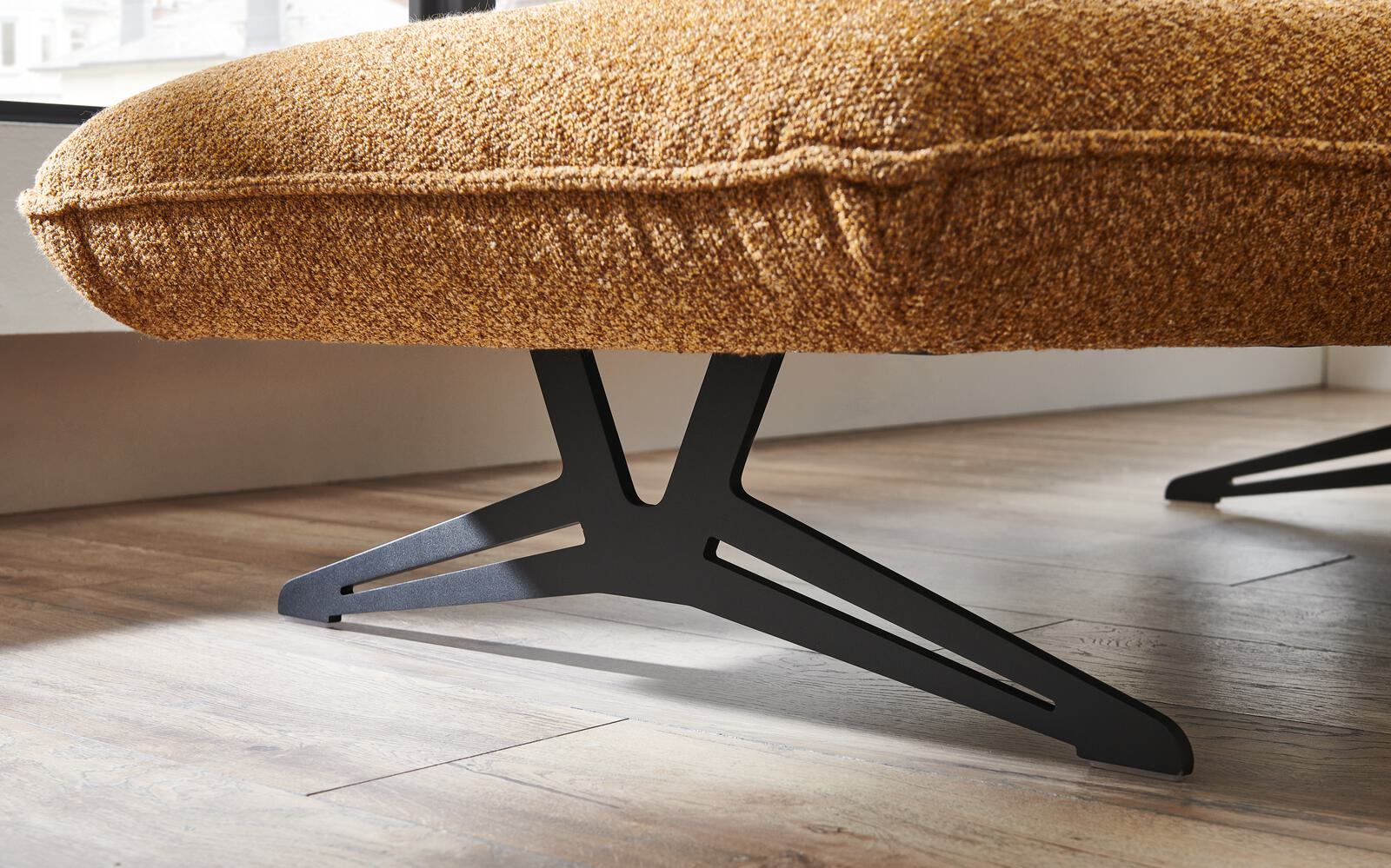 Koinor Eckkombination CAIO in Stoff Intense hellbraun Moebel