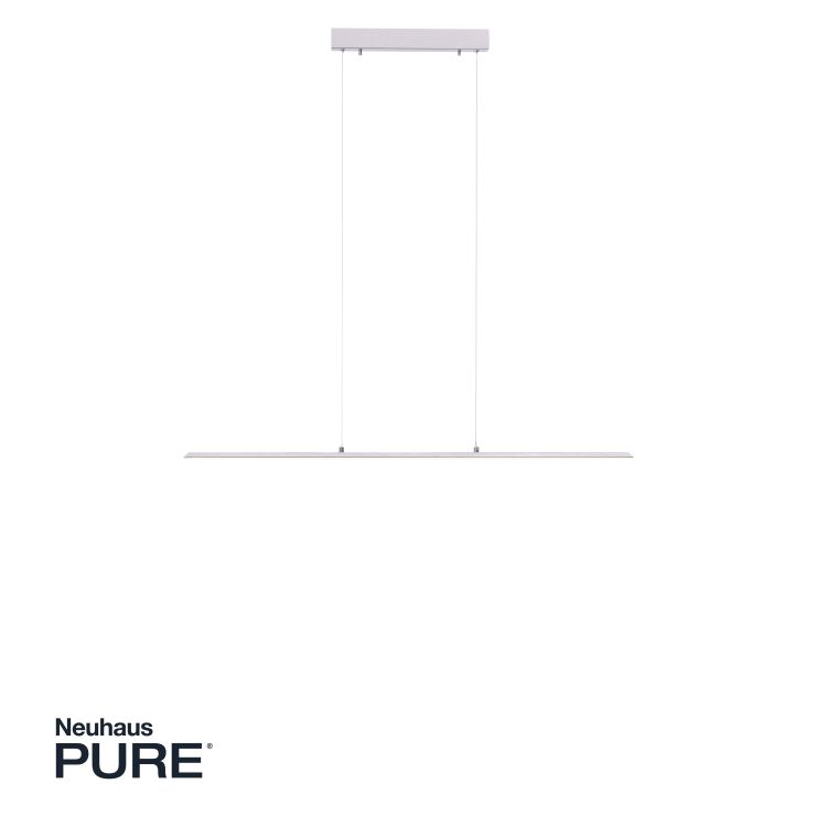 Paul Neuhaus LED-Pendelleuchte Pure-Lite in Stahl