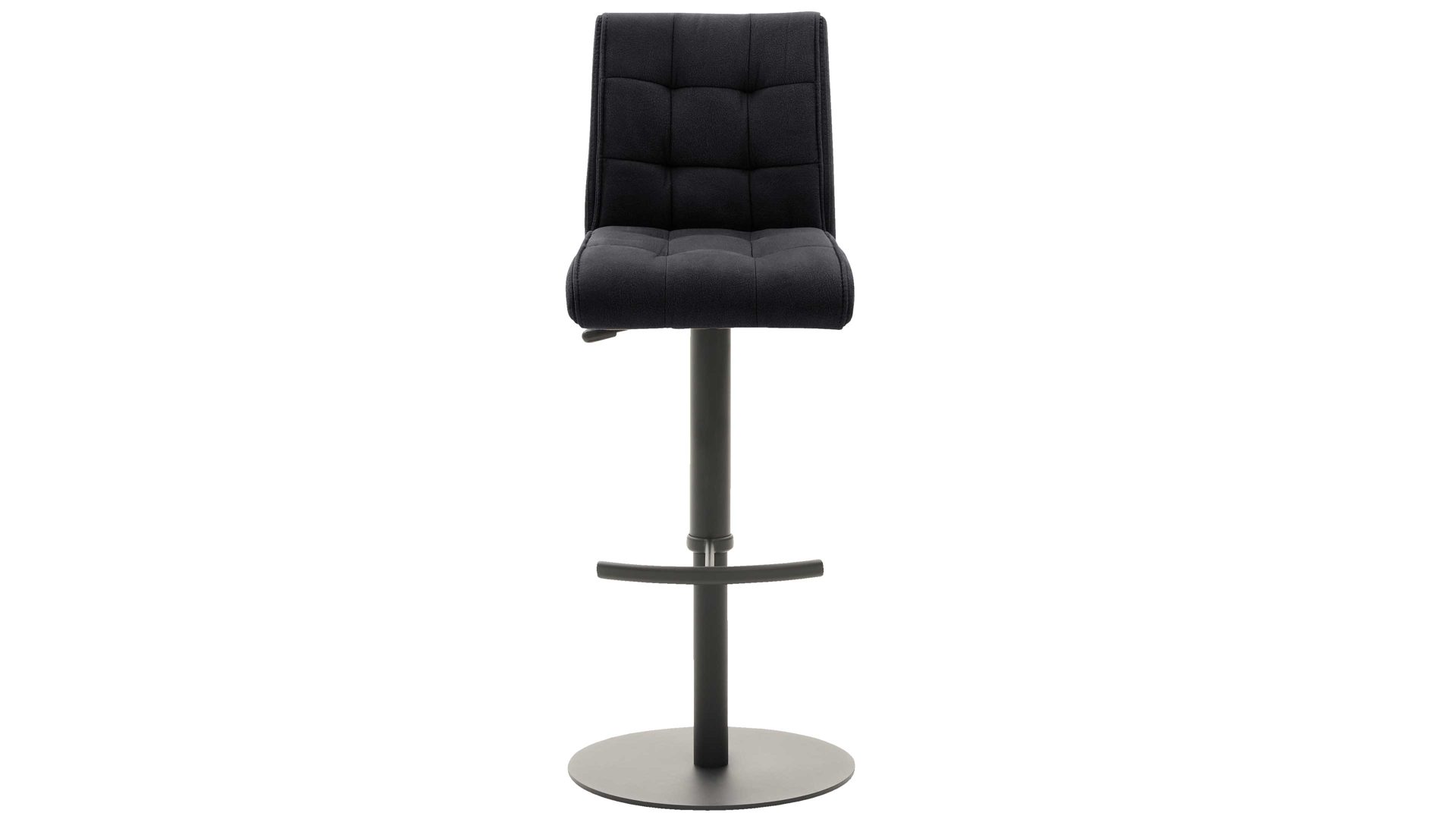Interliving Barstuhl 5104 ca. 42x112x50cm in carbonschwarz