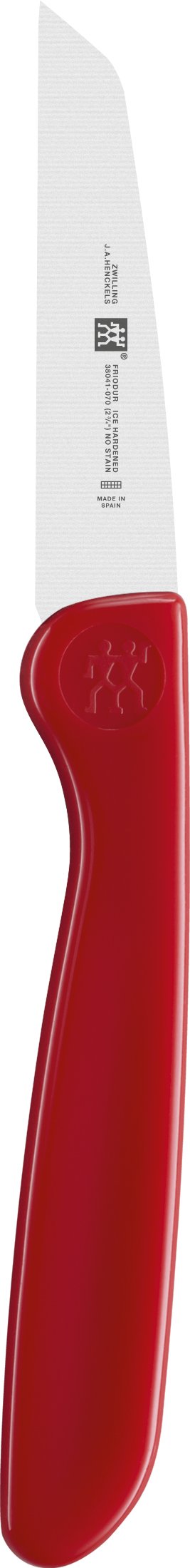 Zwilling Gemüsemesser, die roten 7cm TWIN GRIP in Zwilling Gemüsemesser TWIN GRIP 7cm in Farbe Rot