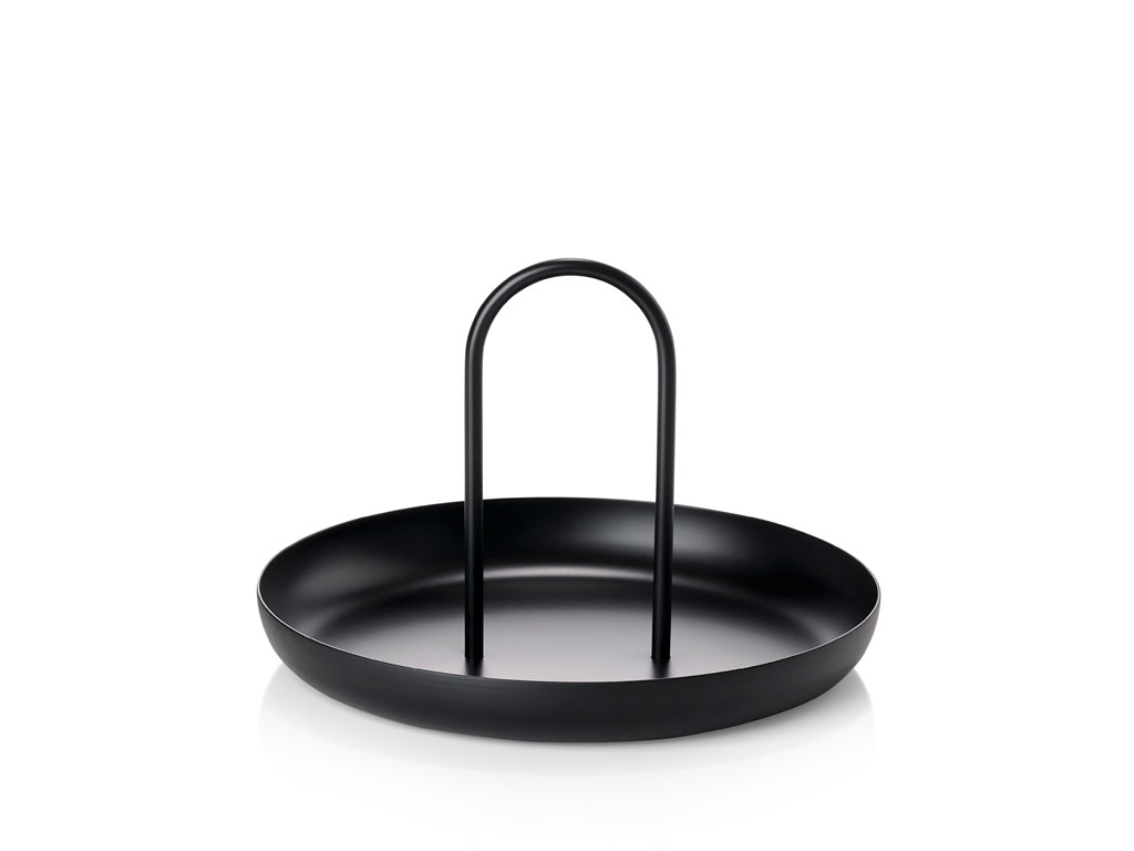 Zone Denmark Tablett mit Handgriff 20 cm in Farbe black