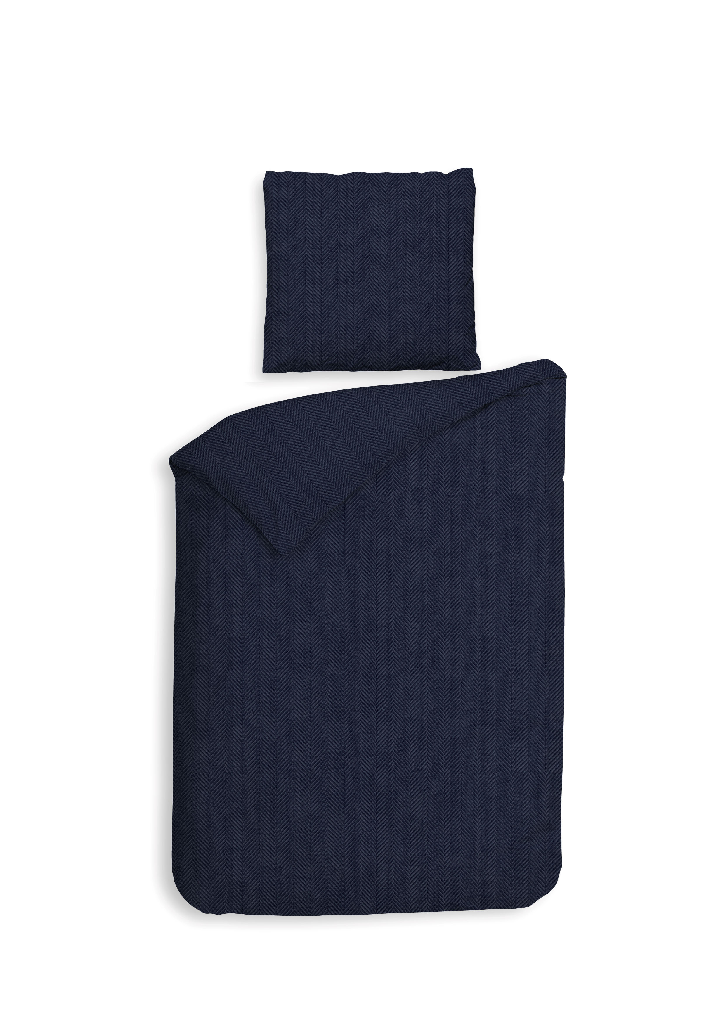 Heckettlane Bettwäsche ca. 135x200cm in Farbe Dark-Blue