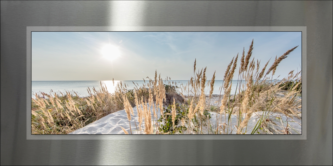 ProArt Double-Alu -Acryl bedruckt mit Aufsatz aus Acryl 100x50cm Look to the Horizon