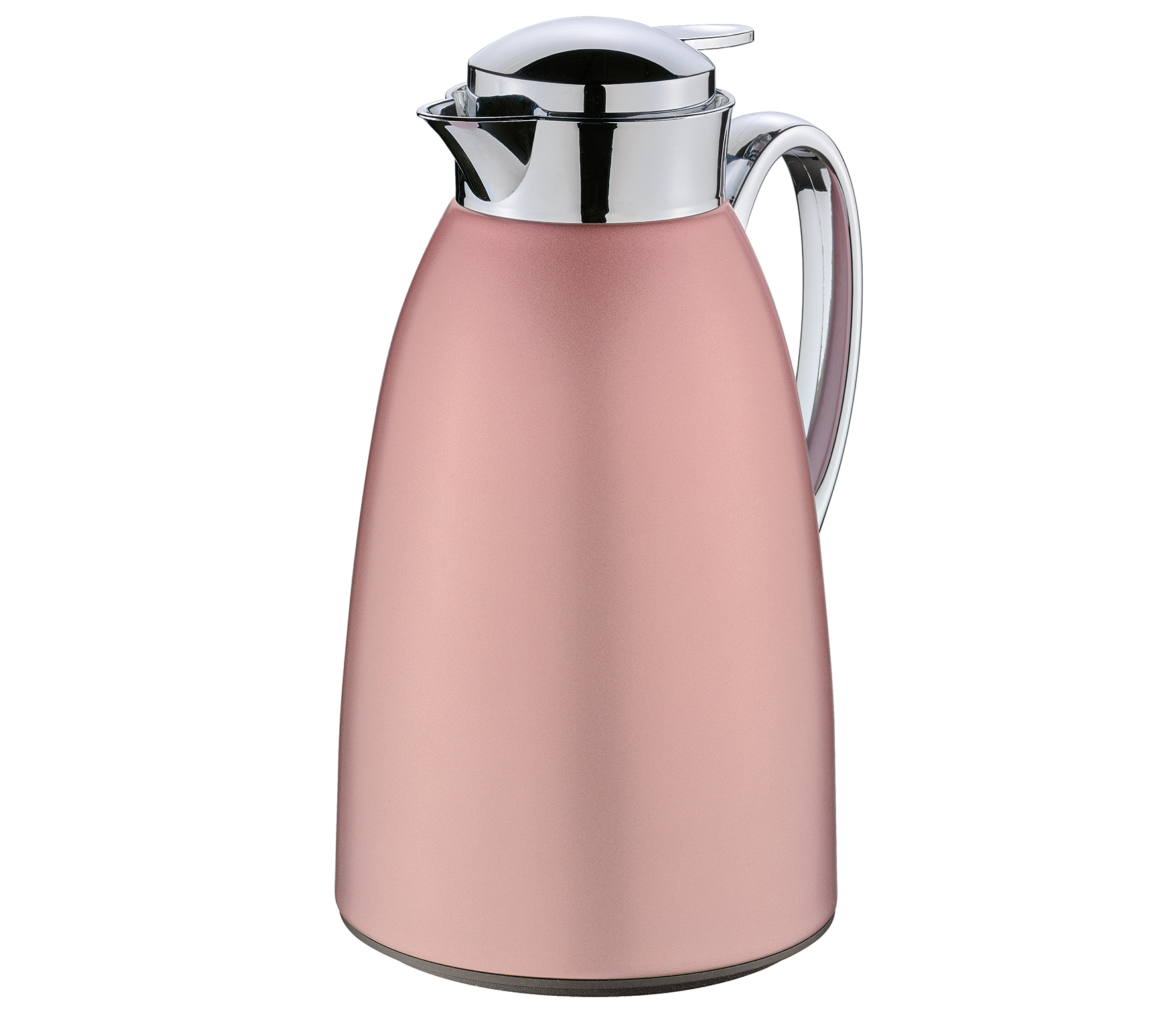 Isolierkanne Venezia in Edelstahl, Rosegold, Kaffee-/Thermoskanne, Thermosflasche, rostfreier Stahl, Rosa, Spitzes Design