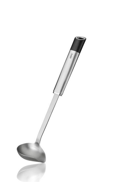 GEFU Saucenlöffel Primeline schwarz/silber