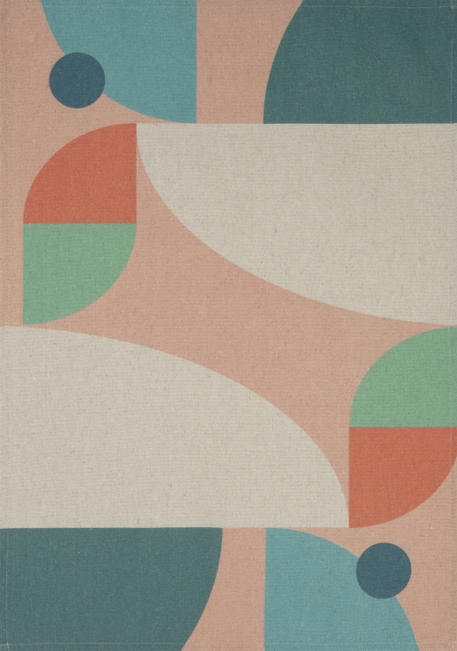 Magma Heimtex Geschirrtuch SHAPES ca. 50x70cm in Farbe altrose