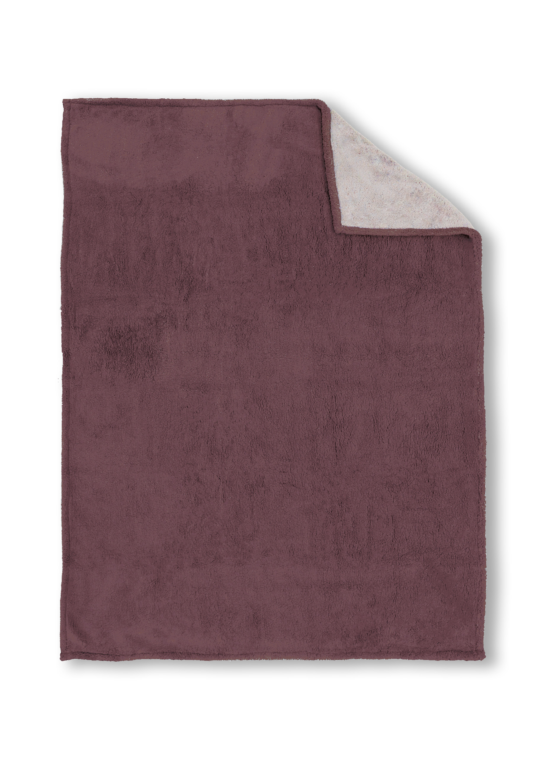 Biberna Wohndecke 150x200cm in DECKE, Farbe burgunder Biberna Wohndecke 150x200cm in DECKE, Farbe burgunder, Dekoration für Zuhause, Teppich, Leinen