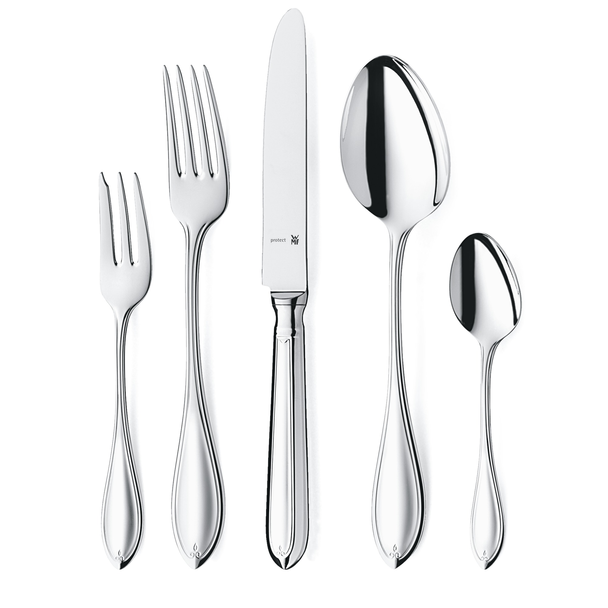 WMF Premiere Besteck-Set, 66-teilig in poliertem Edelstahl
