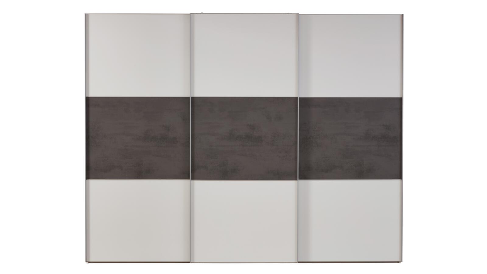 Staud Schwebetürenschrank 3-trg. in Farbe Korpus Dekor weiß IN96719696