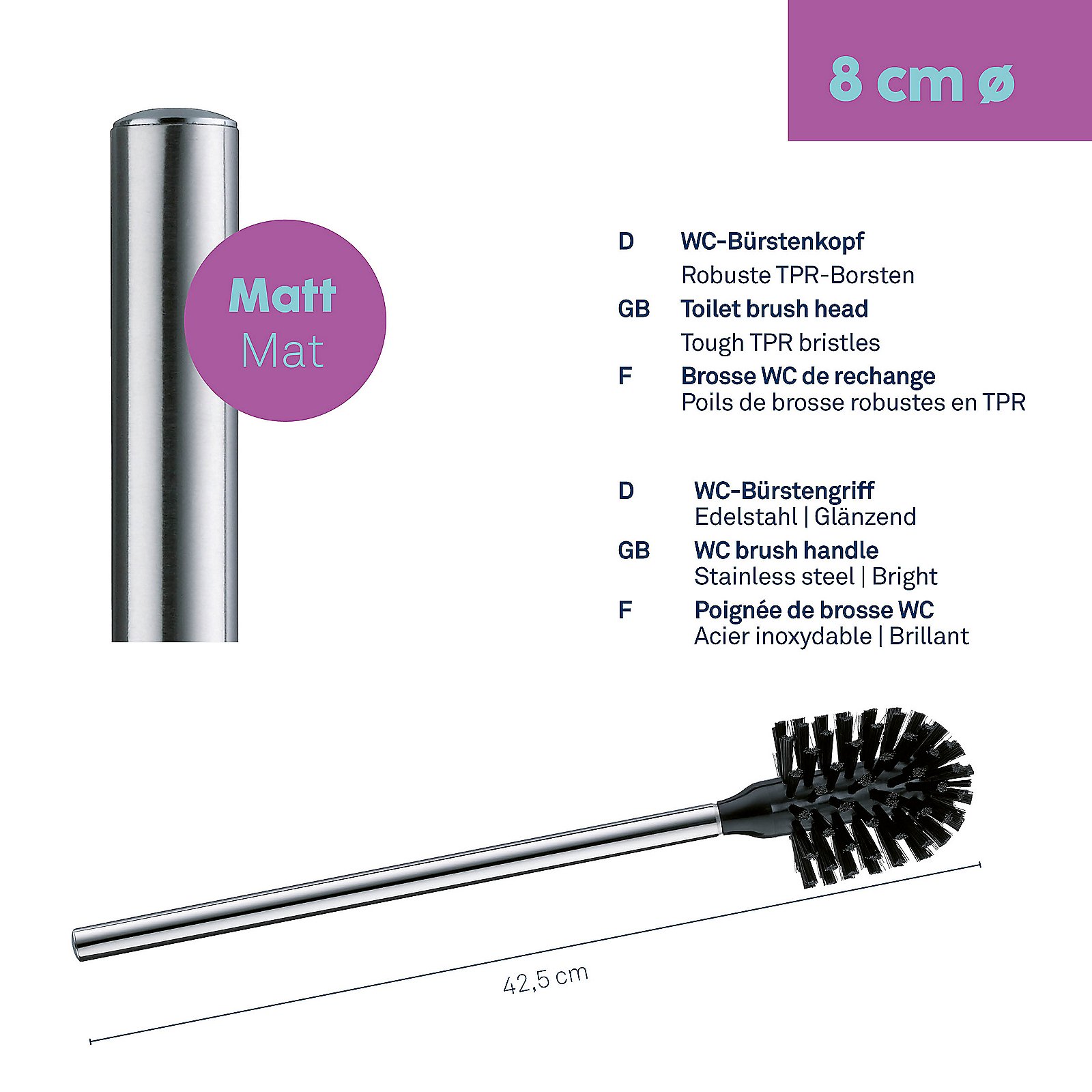 Kela WC-Bürste La Brosse LA BROSSE in , Pinsel, Gerät, Werkzeug, Kosmetik