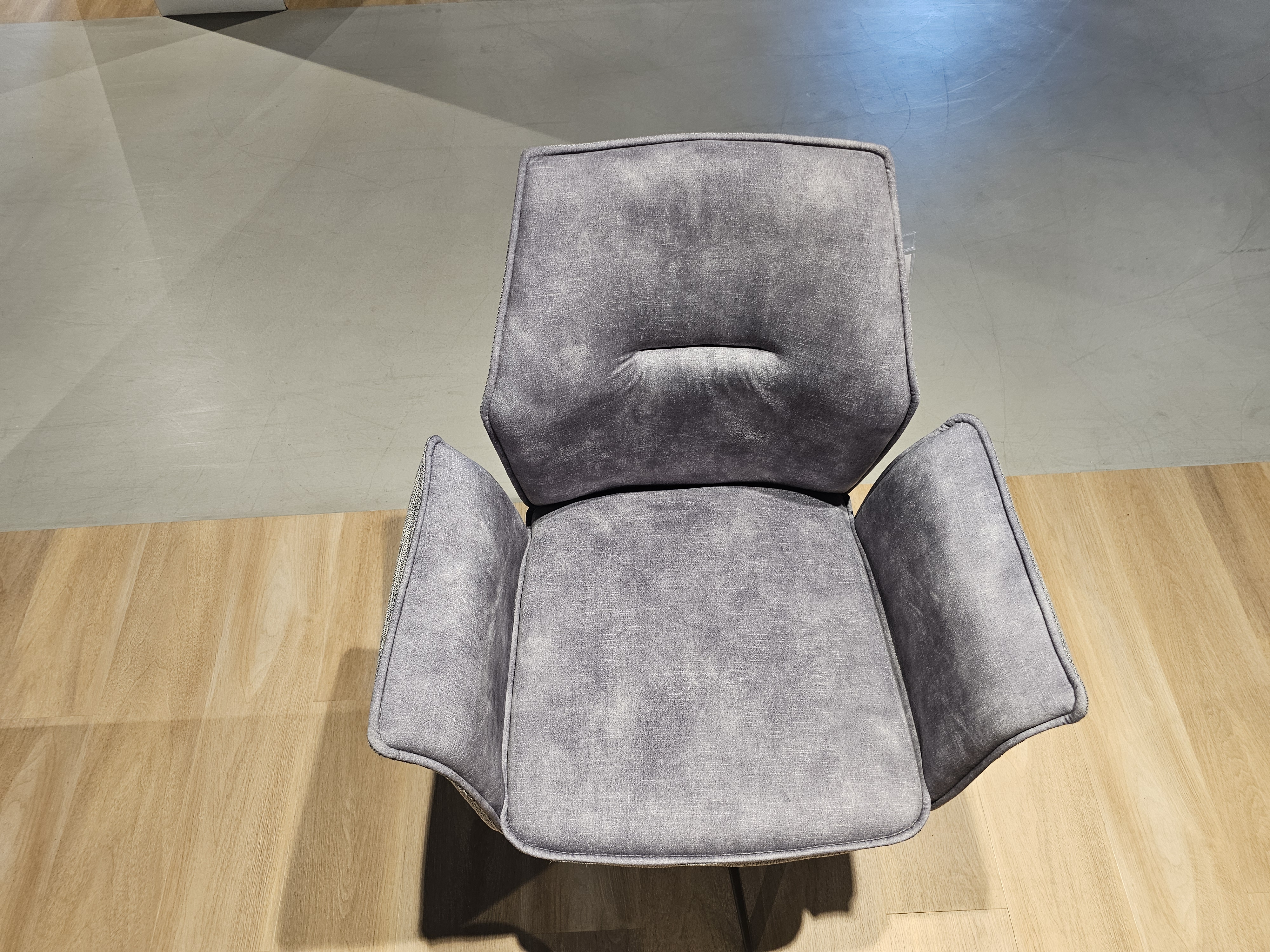 Hela Sessel Susanne Stoff Grau, Sessel, Stoffstuhl, Grau, Bequemer Sessel, Polsterstuhl