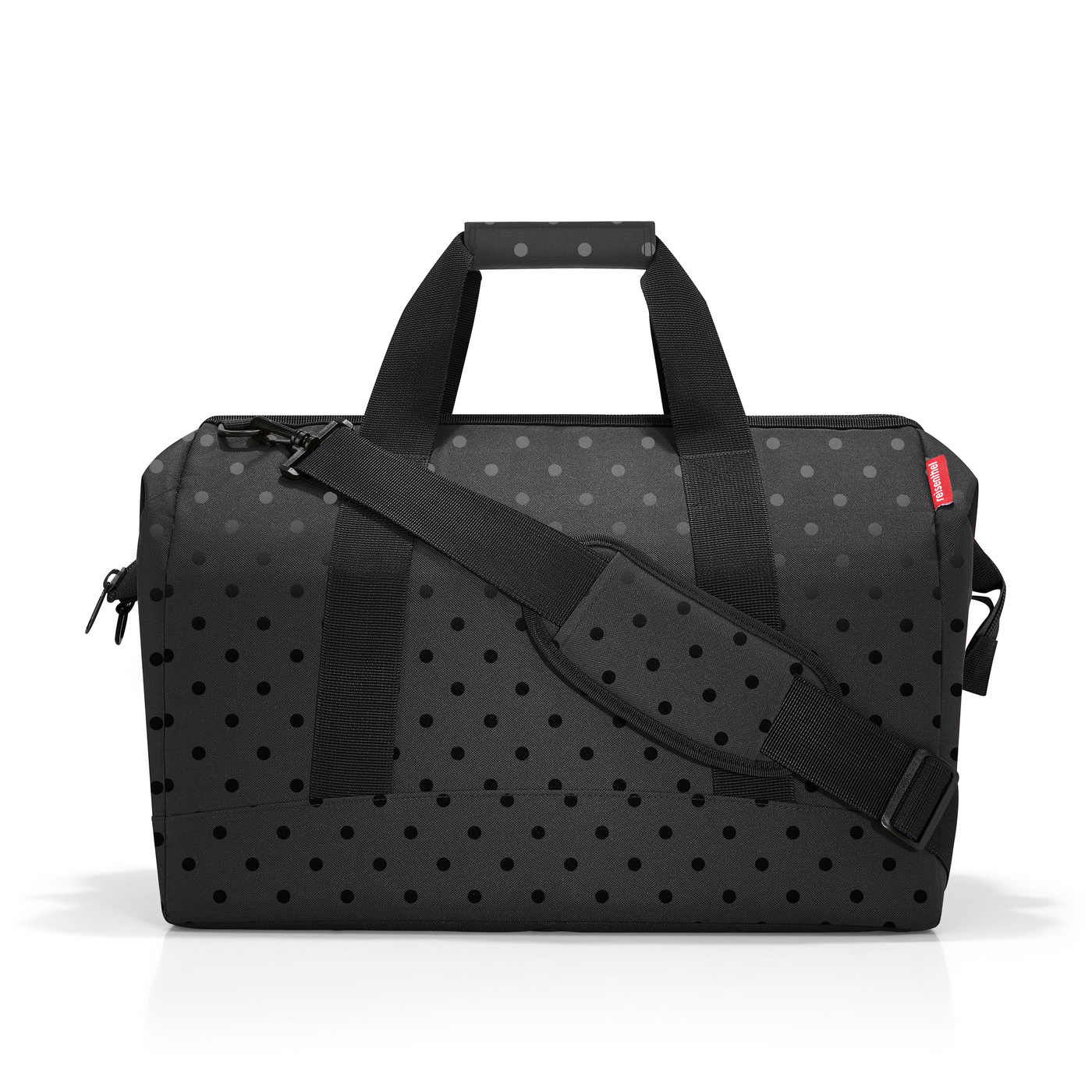 Reisenthel ALLROUNDER L in Farbe glossy dots black, Zubehor, Tasche, Handtasche, Tragetasche